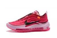 femmes nike air max 97 en promo nike x off white air max 97 red